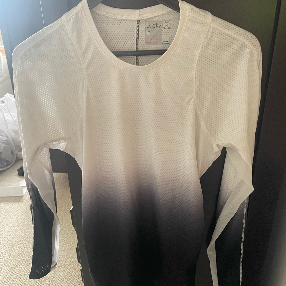 Lucky in love long sleeve shirt